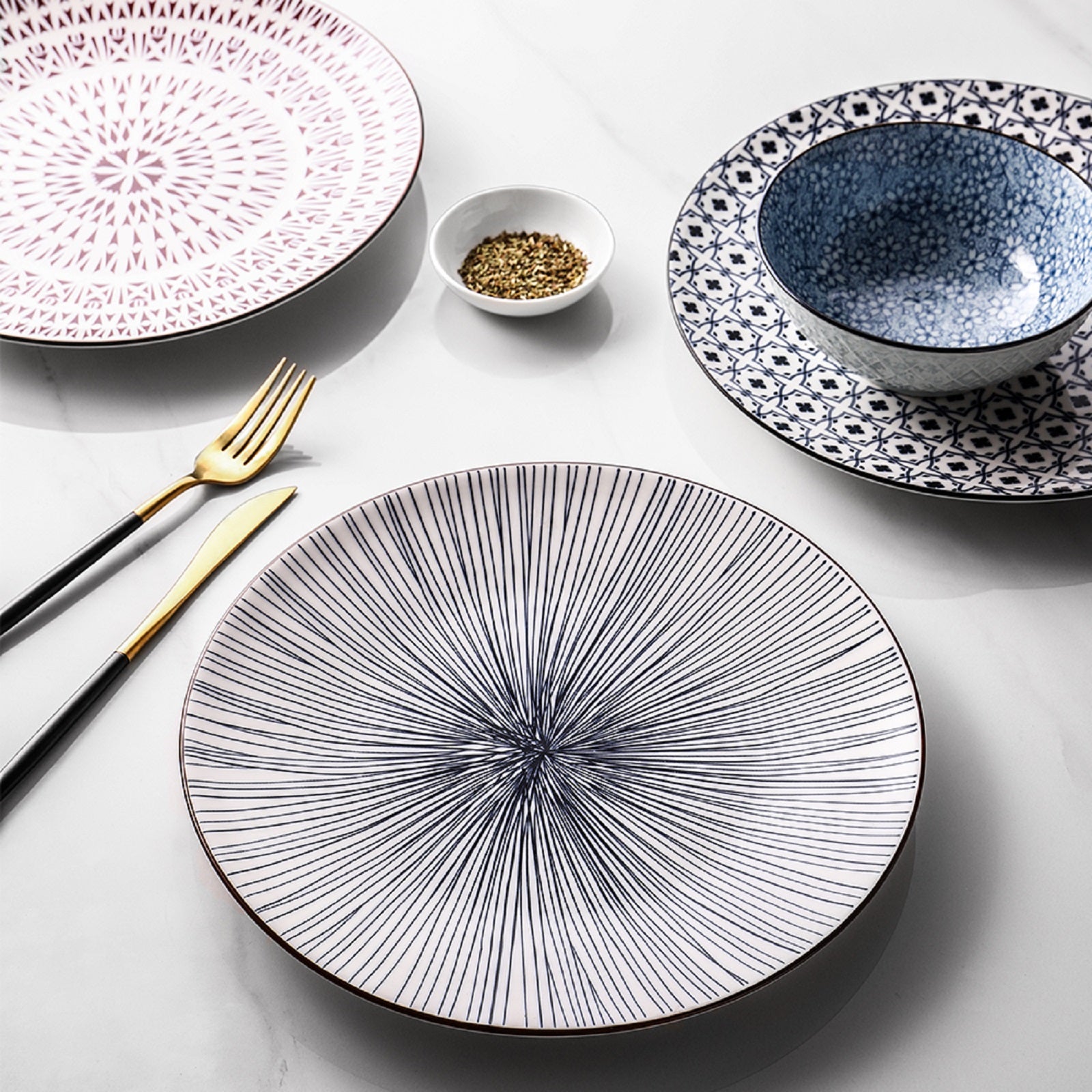 Assiettes à salade - Lot de 4