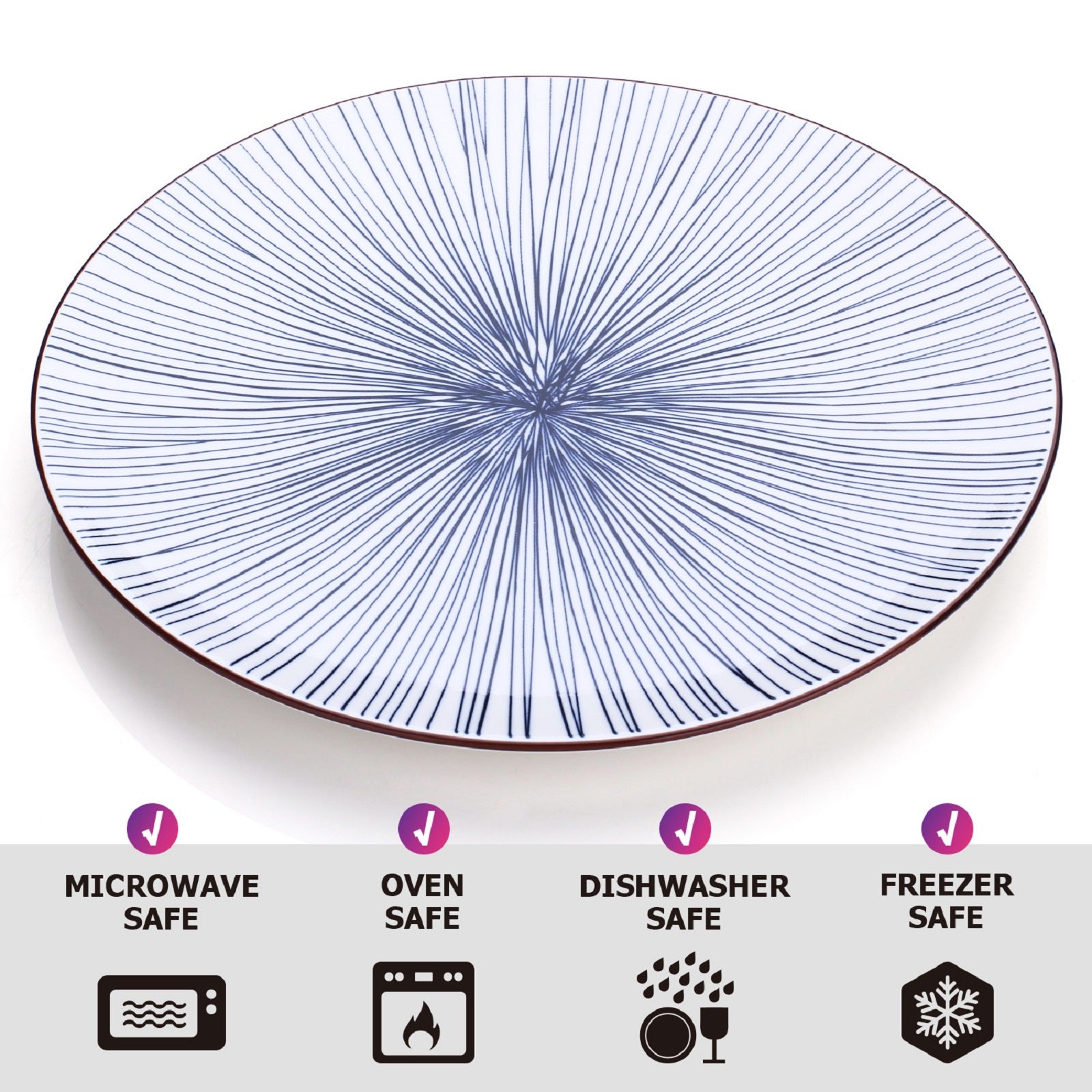 Assiettes à salade - Lot de 4