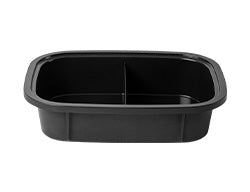 EL-GRILL Hot Pot Platte mit Trennwand