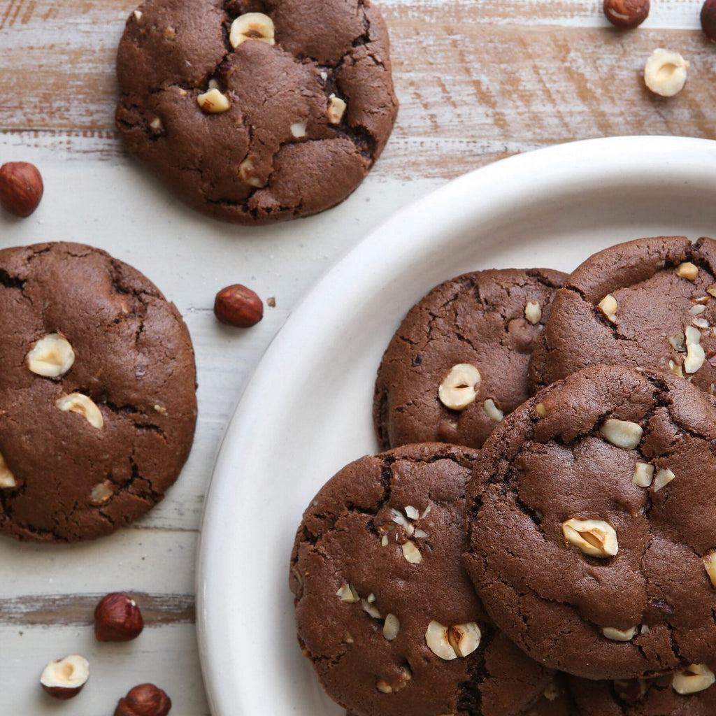 Chocolate Cacao Hazelnut Cookies Recipe - Mixer