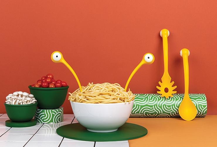 Pasta Monsters and Salad Server Set - Set of 2