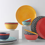 Ceramic Dinner Plates 10" Set of 6