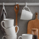 17 oz Ceramic Coffee Mugs - Set of 6