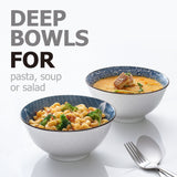 Ceramic Soup Bowls 6' Set of 4
