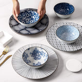 Ceramic Soup Bowls 5' Set of 4