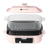 Classic 2.0 Indoor Electric Grill - Deep + Steam Bundle Set