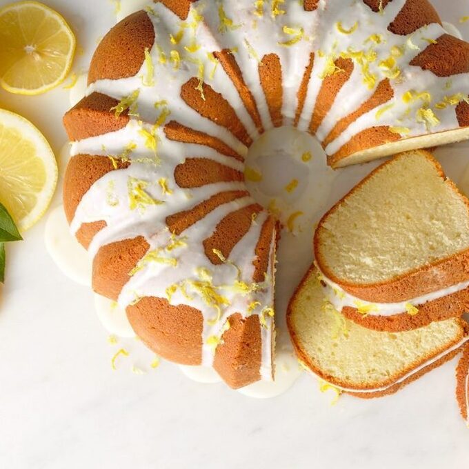 Lemon Bundt Cake Recipe - Stand Mixer