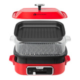 Classic 2.0 Indoor Electric Grill - Deep + Steam Bundle Set