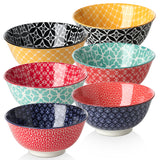23oz Porcelain Cereal Bowls - Set of 6
