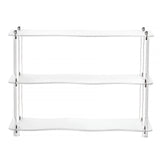 VENTRAY HOME Acrylic 3-Tier Tabletop Shelf - Frosted