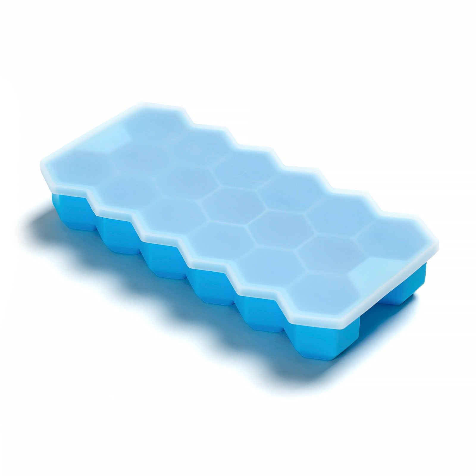 17 Cavities Silicone Ice Tray with Lid